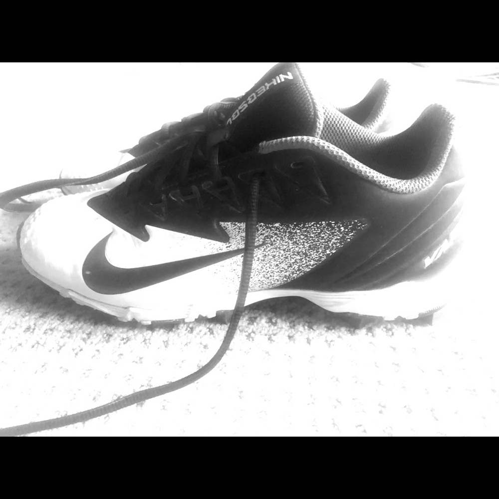 Baseball cleats.